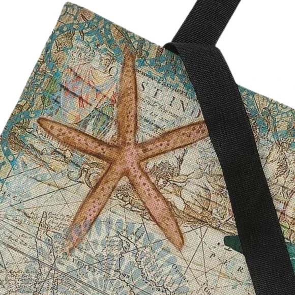 Turtle Tote Bag Tortiose Canvas Bag Sea Turtle Bag Shoulder Tote Bag Beach NEW - Picture 7 of 7